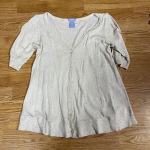 Maternity half sleeve sweater